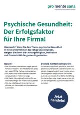 Cover von Psychische Gesundheit: Der Erfolgsfaktor für Ihre Firma!